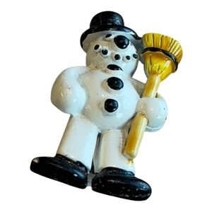 1.5 inch vintage metal Jack Frost pin